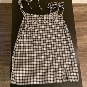 BLOOMCHIC Plaid Mini Dress size 14 (XL)